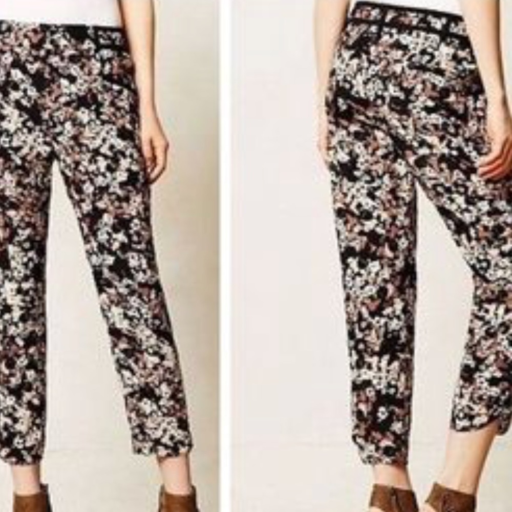 Cartonnier Nassella Floral Pattern Jogger Pant